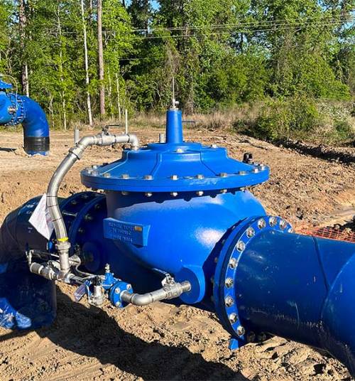 Flomatic Two Blue Pipes